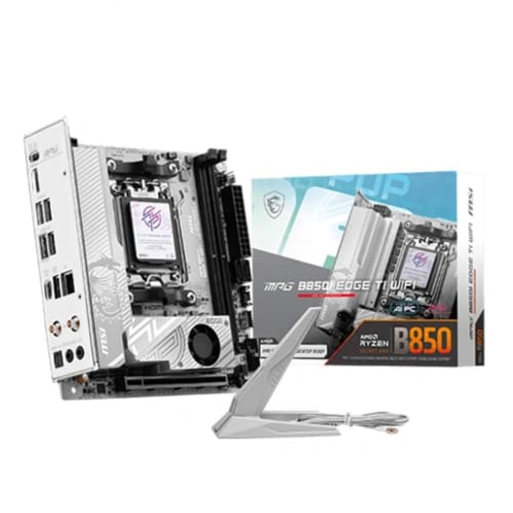 MSI MPG B850I Edge TI WIFI 7 DDR5 AMD Motherboard ( White )