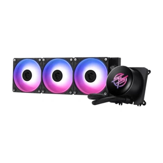 MSI MPG Coreliquid P13 ARGB 360mm CPU Liquid Cooler ( Black ) ( With LCD Display )