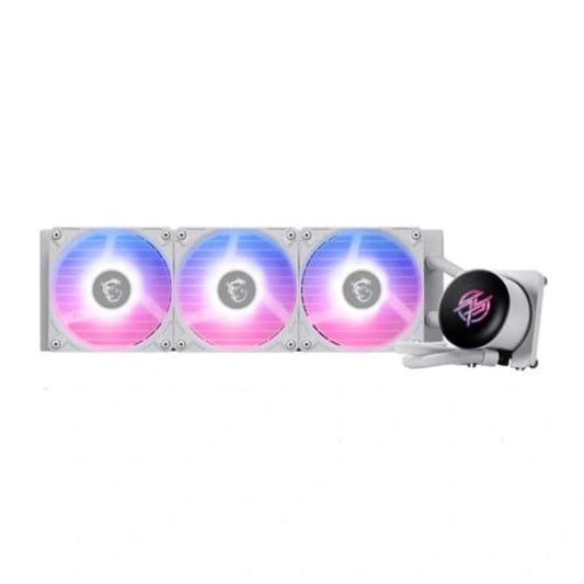 MSI MPG Coreliquid P13 ARGB 360mm CPU Liquid Cooler ( White ) ( With LCD Display )