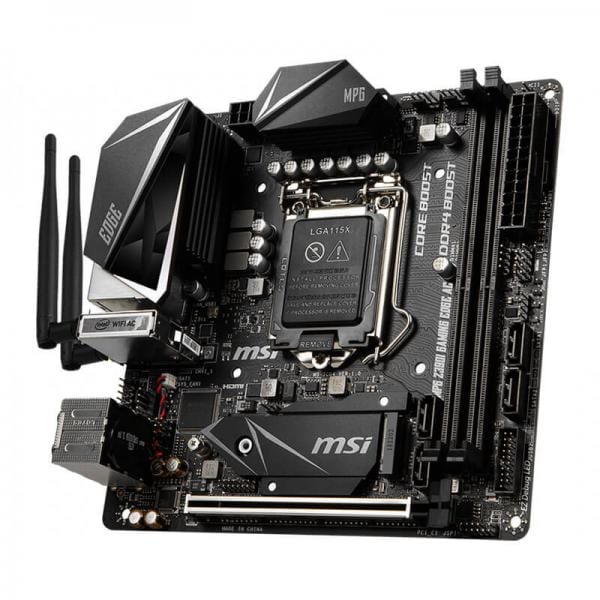 MSI MPG Z390I Gaming Edge AC Wifi DDR4 Intel Motherboard