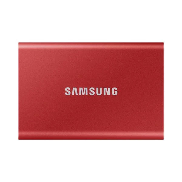 SAMSUNG T7 2TB Gen2 External Solid State Drive (SSD) (Red)