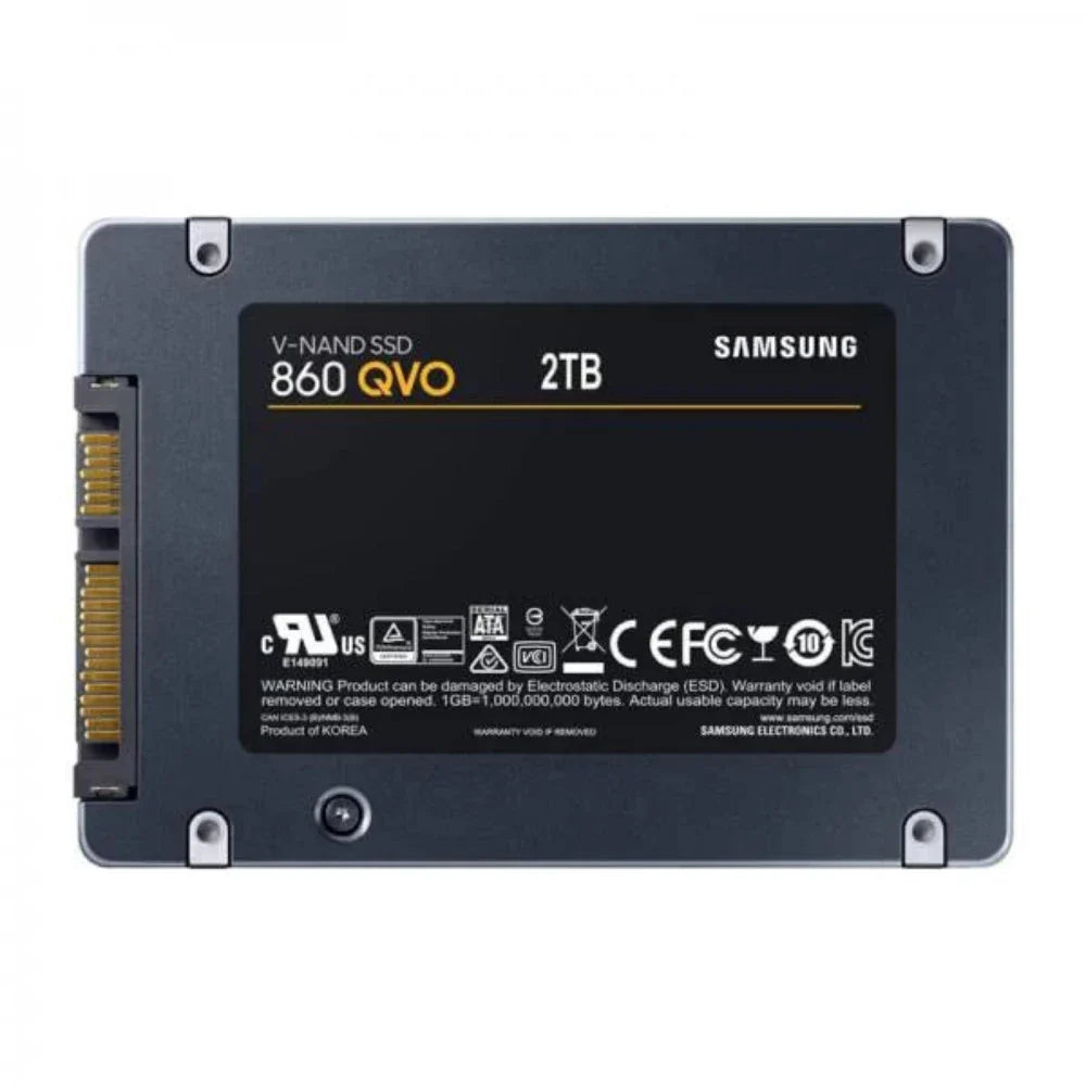SAMSUNG 860 QVO 2TB 2.5 SATA SATA 3 Solid State Drive (SSD)
