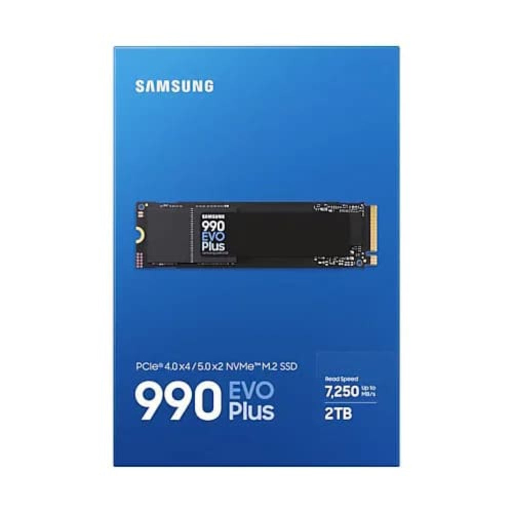 SAMSUNG 990 EVO Plus 2TB M.2 NVMe Gen5 Solid State Drive ( SSD )