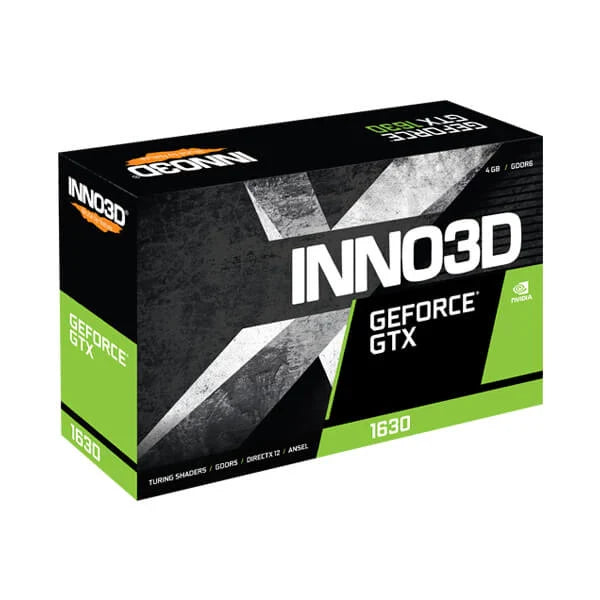 INNO3D GeForce GTX 1630 Twin X2 OC 4GB Gaming Nvidia Graphics Card