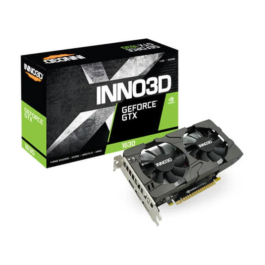 INNO3D GeForce GTX 1630 Twin X2 OC 4GB Gaming Nvidia Graphics Card