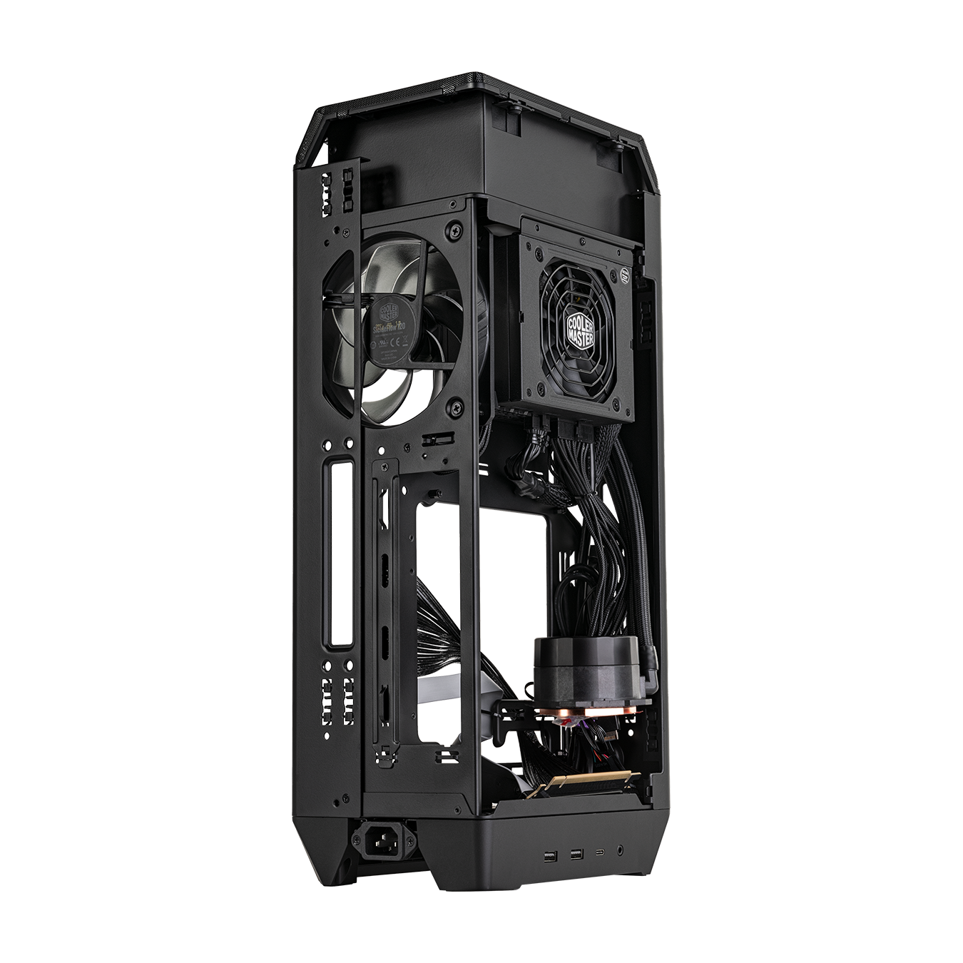 COOLER MASTER N-Core 100 Max ITX ATX Cabinet (Silver)