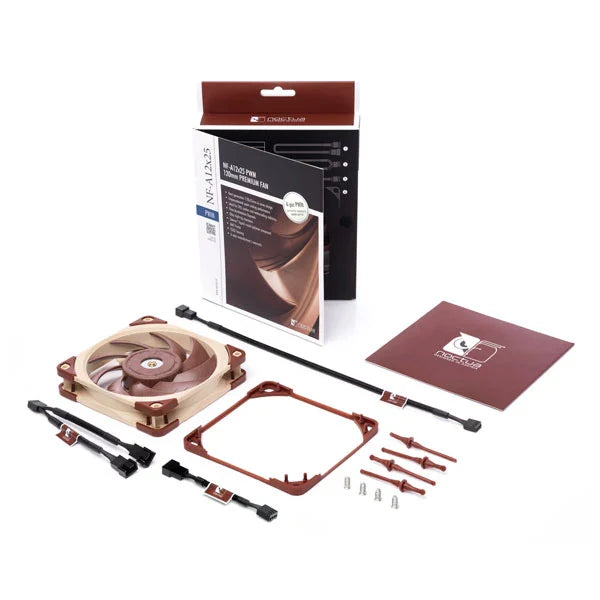 NOCTUA NF-A12x25 PWM Non-RGB Cabinet Fan (Single Pack)