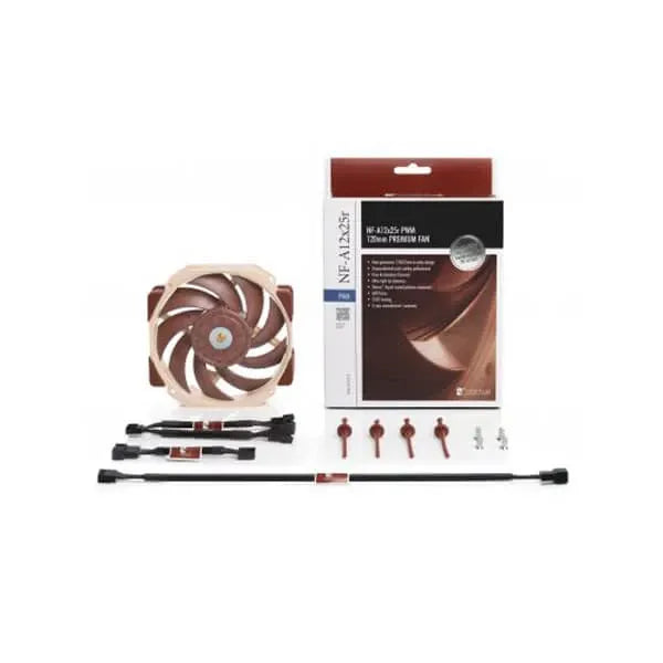 NOCTUA NF-A12x25R 120mm Non-RGB Cabinet Fan (Single Pack)