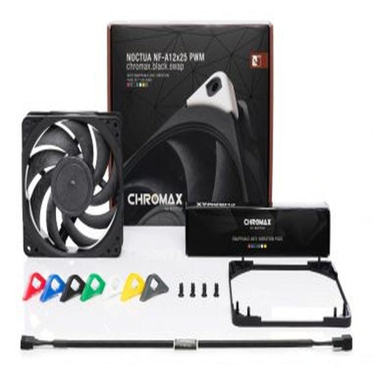 NOCTUA NF-A12x25 PWM Chromax Cabinet Fan Black