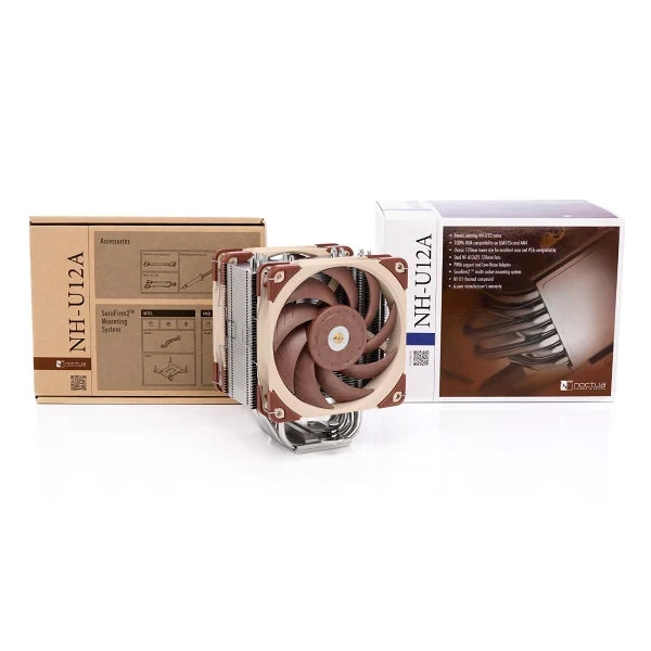 NOCTUA NH-U12A Single Tower CPU Air Cooler