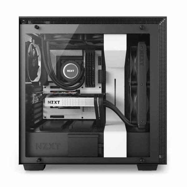 NZXT H700 ATX Mid Tower Cabinet ( White-Black )