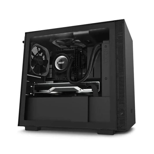 NZXT H210i ARGB LED Strip ITX TG Mini Tower Cabinet (Matte Black)