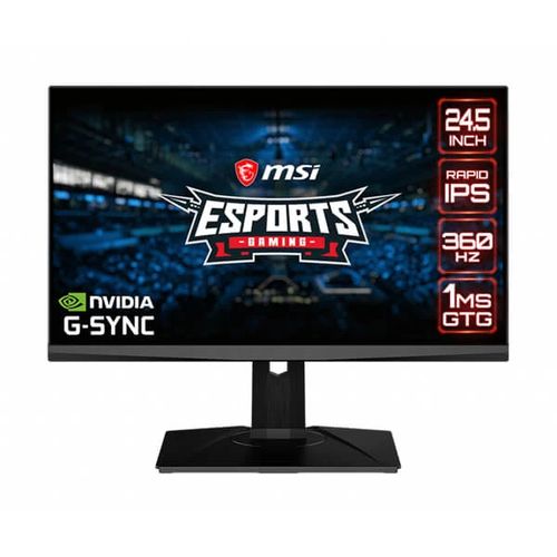 MSI Oculux NXG253R 24 Inch FHD 360Hz IPS Panel 109% SRGB 1ms Nvida GSync IPS Gaming Monitor