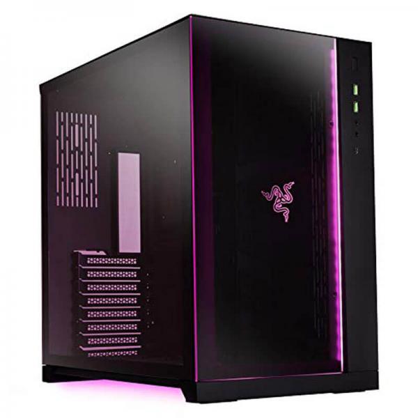 LIAN LI O11 Dynamic Razer Edition EATX Mid Tower Cabinet (Black)