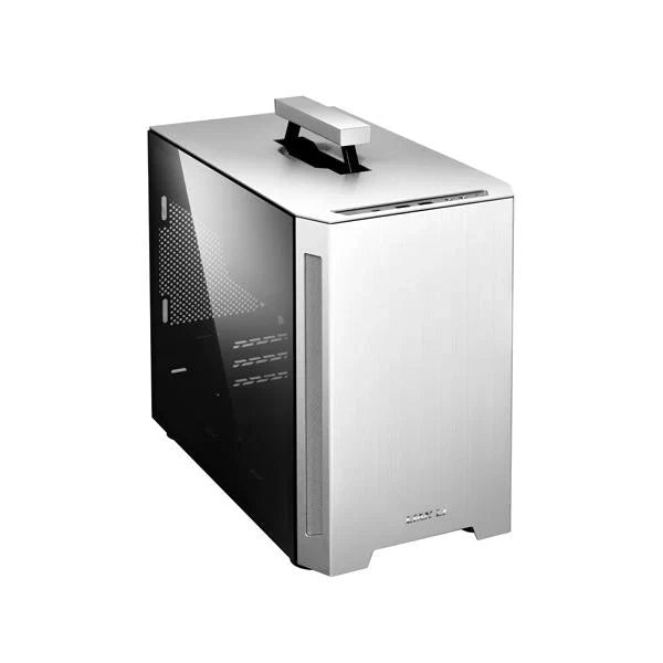 LIAN LI TU150 Tempered Glass ITX Mini Tower Cabinet (Silver)