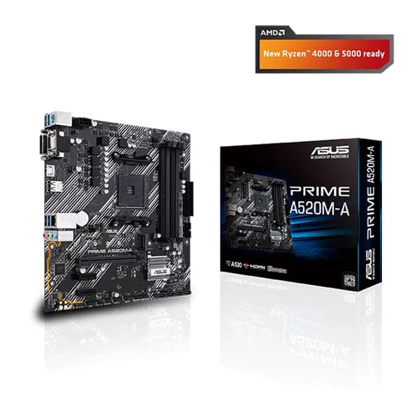ASUS Prime A520M-A DDR4 AMD Motherboard