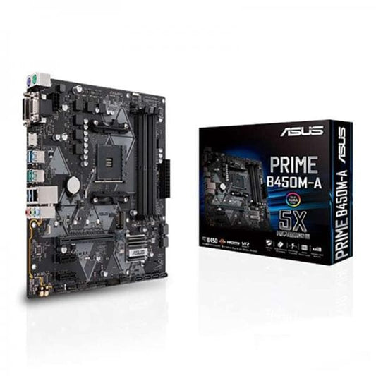 ASUS Prime B450M-A DDR4 AMD Motherboard