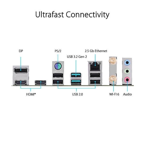ASUS Prime B760M-A Wifi DDR4 Intel Motherboard
