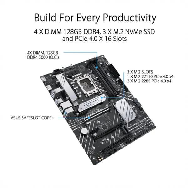 ASUS Prime H670-Plus DDR4 Intel Motherboard