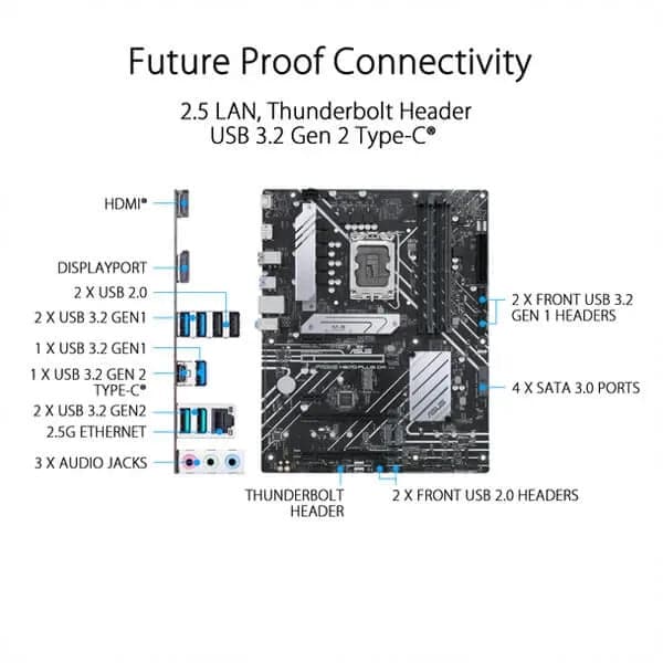 ASUS Prime H670-Plus DDR4 Intel Motherboard