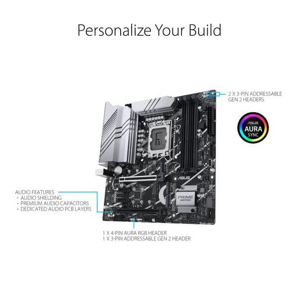 ASUS Prime Z790M-Plus DDR4 Intel Motherboard