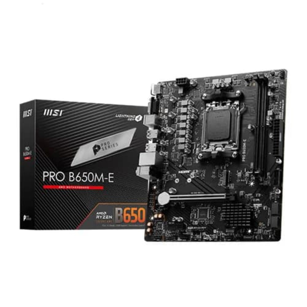 MSI Pro B650M-E DDR5 AMD Motherboard