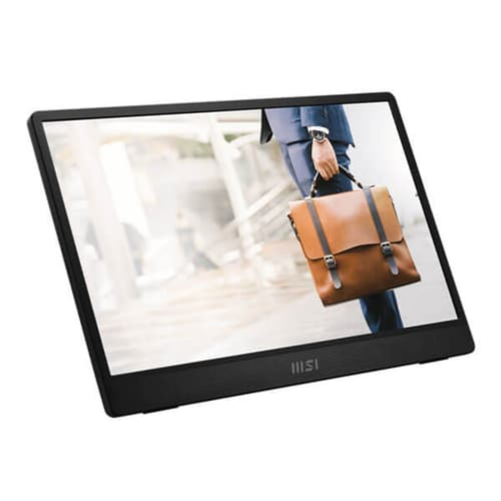 MSI Pro MP161 E2 16 Inch FHD 60Hz IPS Panel 53% SRGB 4MS Adaptive Sync IPS Business Monitor