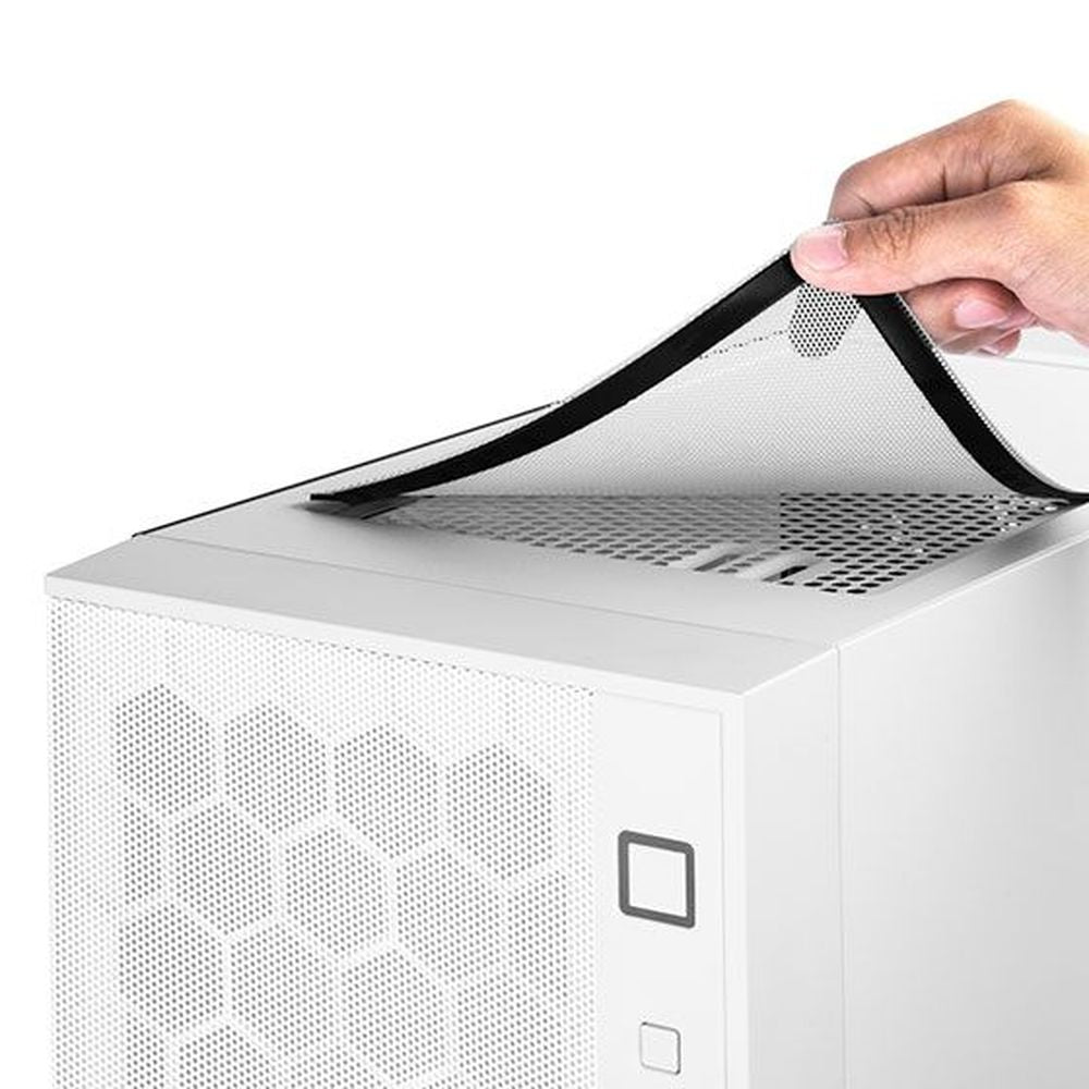 SILVERSTONE FARA R1 ATX Mid Tower Cabinet (SST-FAR1W-G) (White)