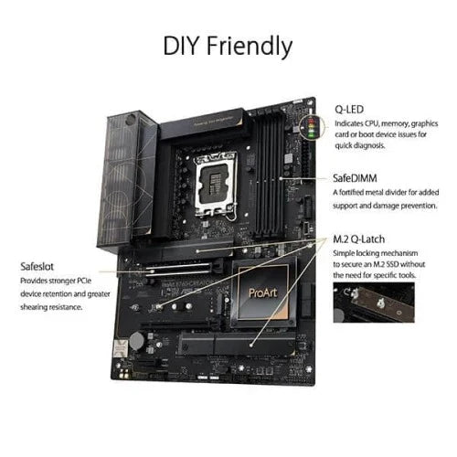 ASUS ProArt B760 Creator DDR4 Intel Motherboard