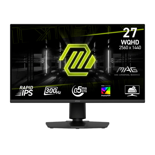 MSI MAG 275QPF X30 27 Inch QHD 300Hz Rapid IPS Panel 130%SRGB 0.5MS AMD FreeSync Gaming Monitor