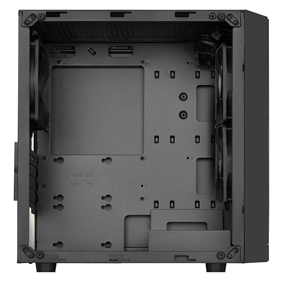 SILVERSTONE PS15 MATX Mid Tower Cabinet (Black)