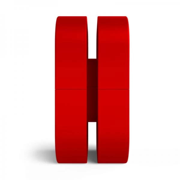 NZXT Puck Red Cable Management and Headset Mount