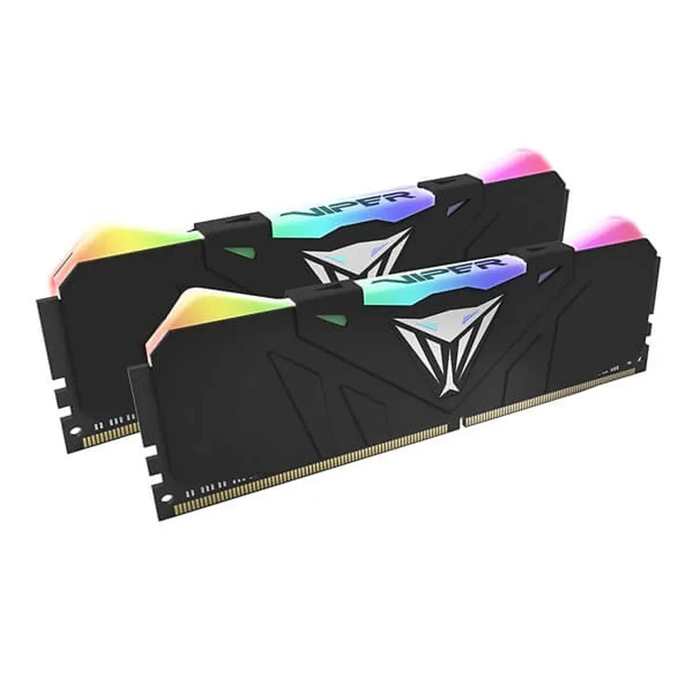 PATRIOT Viper RGB 16GB ( 8GBX2 ) 3200MHz DDR4 RAM ( Black ) ( CL16 )