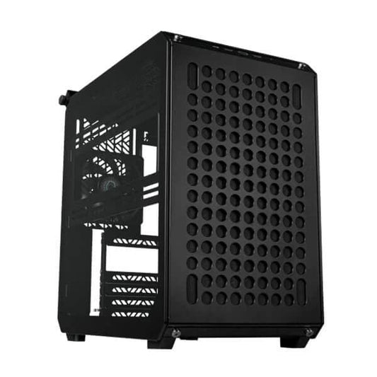 COOLER MASTER Qube 500 Flatpack Mesh ATX Mid Tower Cabinet (Black)