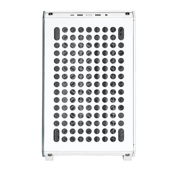 COOLER MASTER Qube 500 Flatpack Mesh EATX Mid Tower Cabinet (White)