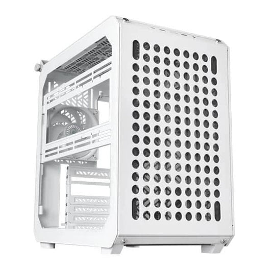 COOLER MASTER Qube 500 Flatpack Mesh EATX Mid Tower Cabinet (White)