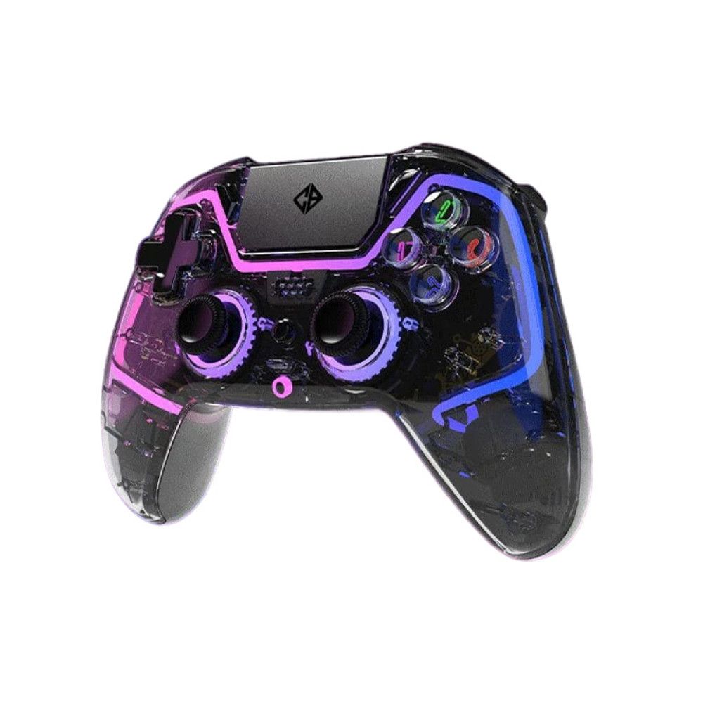 COSMIC BYTE Quantum Dual Mode Wireless Controller for PS4,PC ( Transparent Black )