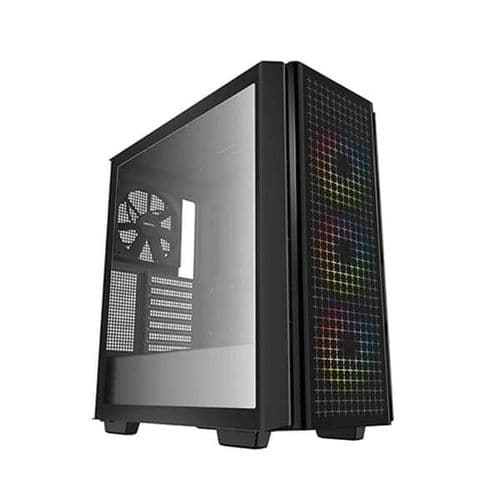 DEEPCOOL CG540 ARGB EATX Mid Tower Cabinet (Black)