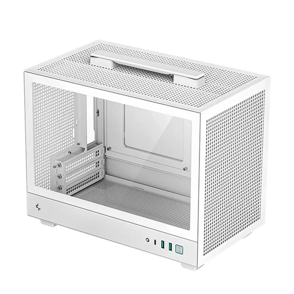 DEEPCOOL CH160 ITX Mini Tower Cabinet (White)
