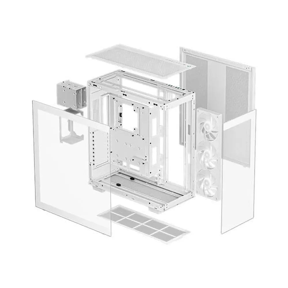 DEEPCOOL CH780 ARGB EATX Full Tower Cabinet (White)