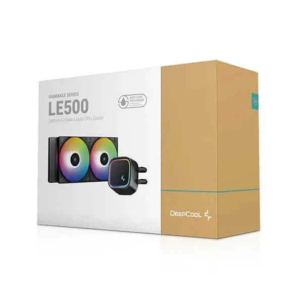 DEEPCOOL LE500 Auto-RGB 240mm CPU Liquid Cooler (Black)