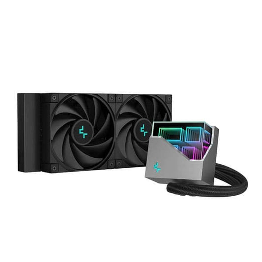 DEEPCOOL Infinity LT520 ARGB 240mm CPU Liquid Cooler (Black)