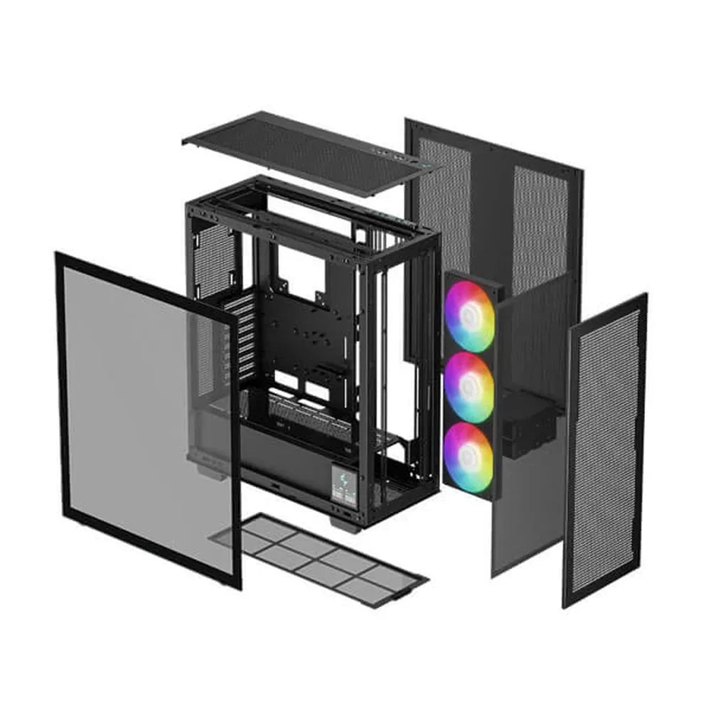 DEEPCOOL Morpheus ARGB EATX Full Tower Cabinet (Black)