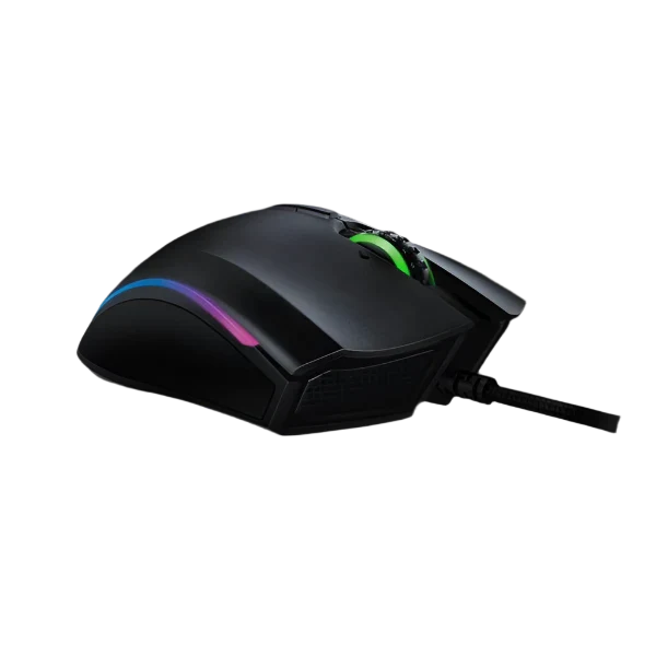 RAZER Mamba Elite Wired Ergonomic Gaming Mouse ( RZ01-02560100-R3M1 ) (16000DPI / 9 Macro Button ) ( Black )