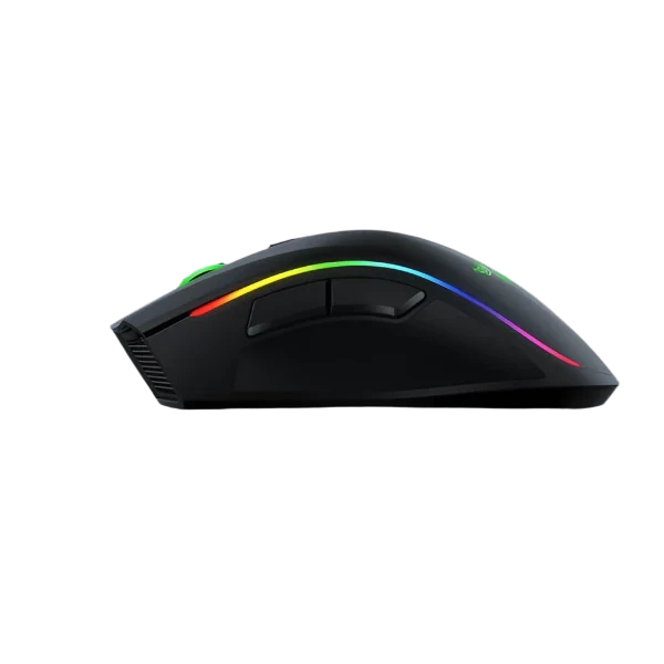 RAZER Mamba Elite Wired Ergonomic Gaming Mouse ( RZ01-02560100-R3M1 ) (16000DPI / 9 Macro Button ) ( Black )