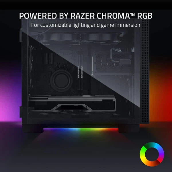 RAZER Tomahawk RGB ITX Mini Tower Cabinet (Black)