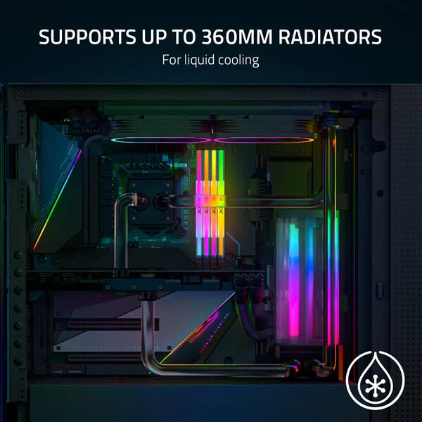 RAZER Tomahawk RGB ATX Mid Tower Cabinet (Black)