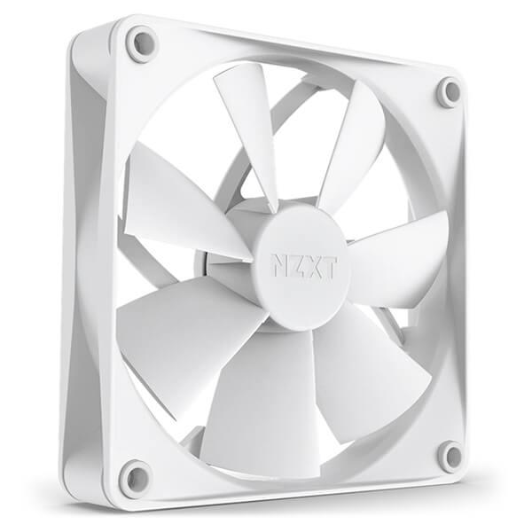 NZXT F120P 120mm Non-RGB Cabinet Fan (White) (Single Pack)