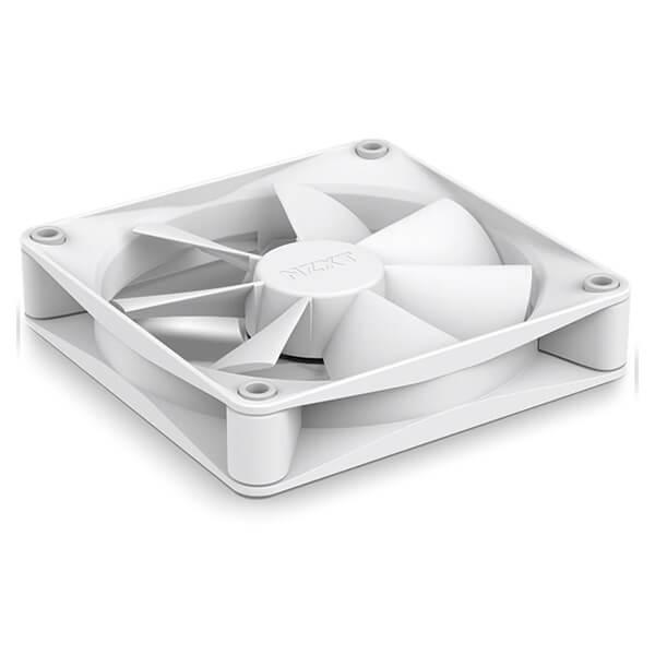 NZXT F120P 120mm Non-RGB Cabinet Fan (White) (Single Pack)