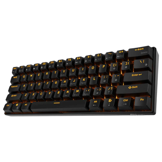 ROYAL KLUDGE RK61 60% Wireless Mechanical Gaming Keyboard ( Black ) ( Blue Switch )
